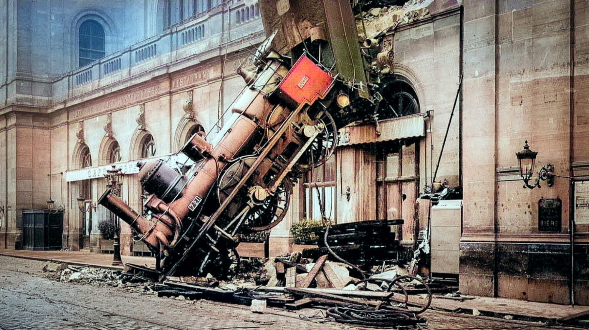 Sur les rails
